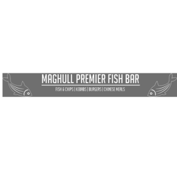 Maghull Premier Fish Bar logo.